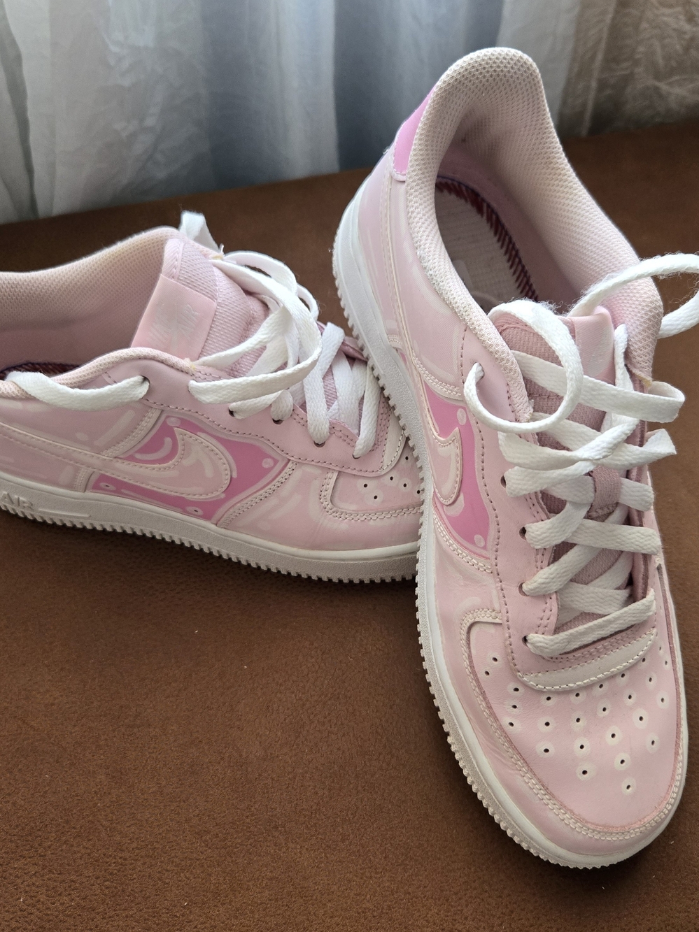 Custom Pink Nike Air Force 1 Low - Womens 8.5 (no insoles)
